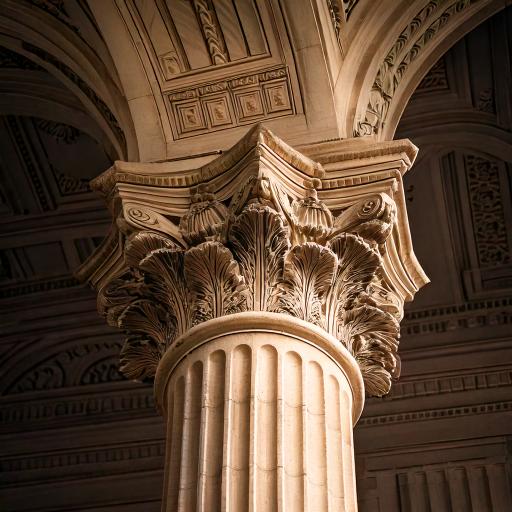 Firefly Détail d'une colonne dans un palais de justice 27411